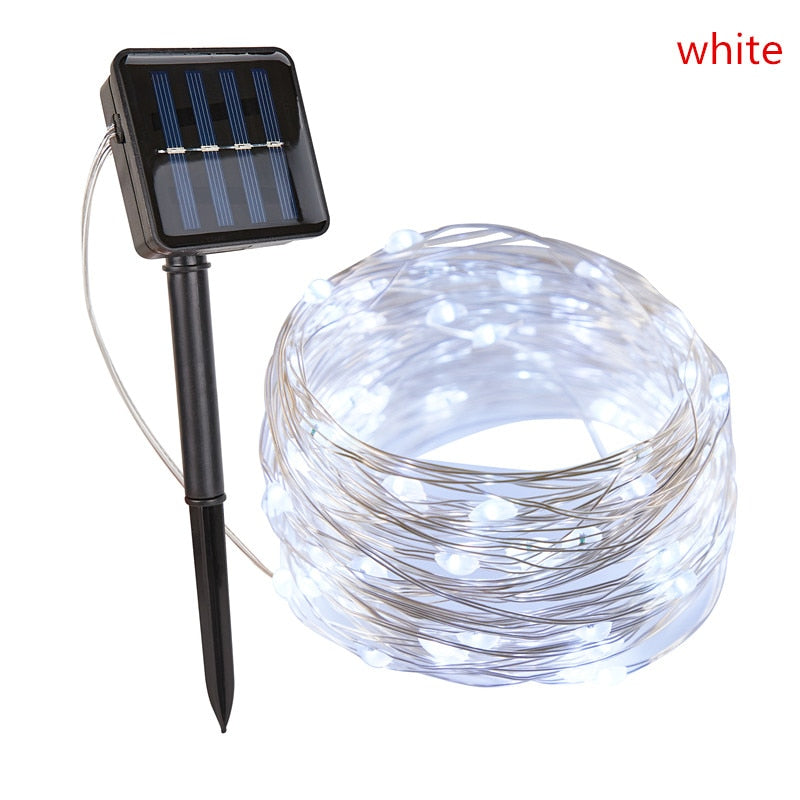 Garden Waterproof Solar Vine Leaf Lights Prily