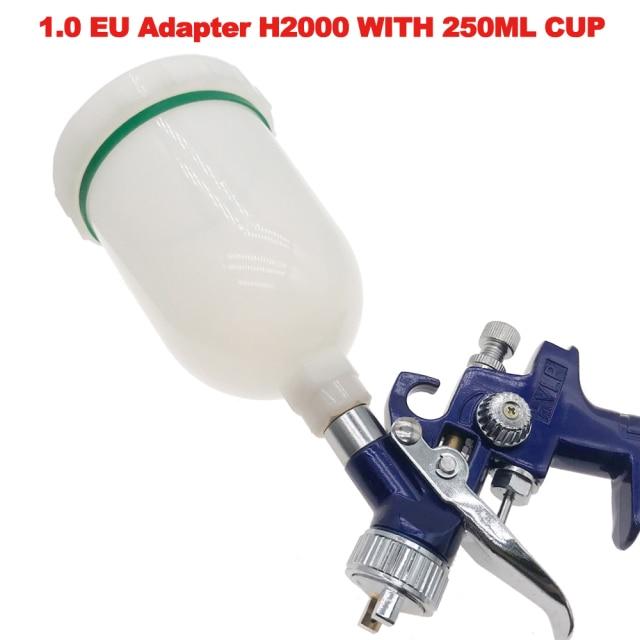 H-2000 Professional HVLP Pneumatic Paint Spray Gun Prily