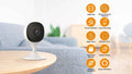 HD 1080P Security Night Vision AI Detection Indoor WIFI Smart Camera Prily