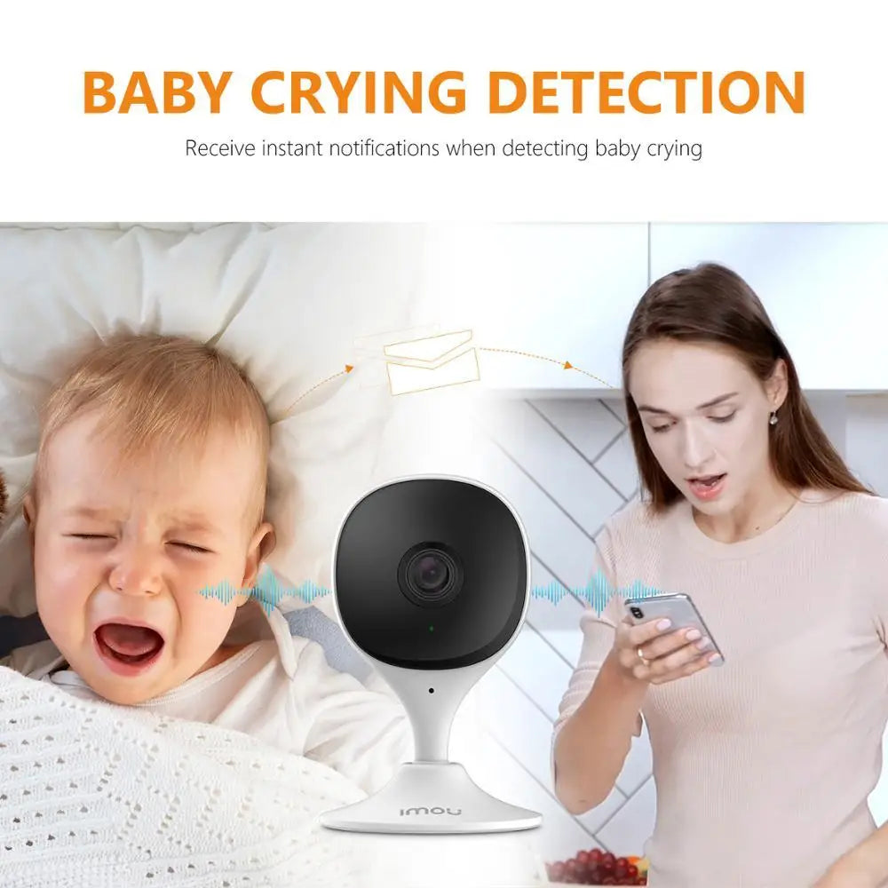 HD 1080P Security Night Vision AI Detection Indoor WIFI Smart Camera Prily