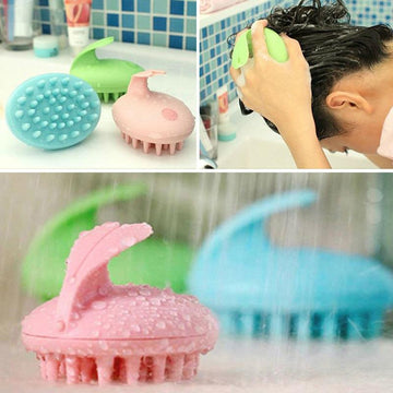 Waterproof Electric Shower Scalp Scrubber