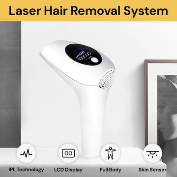 Laser Hair Removal Kit - IPL Hair Removal Device - White