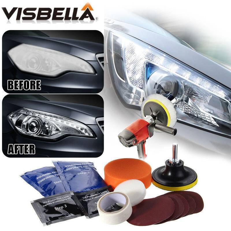 VISBELLA® DIY Headlight Restoration and Protection Kit