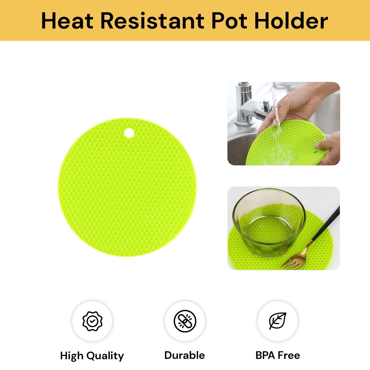 Heat Resistant Pot Holder