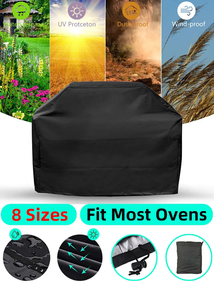 Heavy Duty Waterproof Outdoor BBQ Protective Cover Prily