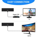 High Gain DVB T2 HD 1080P Indoor Digital Receiver TV Antenna Prily