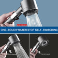 High Pressure 3 Modes One-Button Shower Head Prily