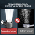 High Pressure 3 Modes One-Button Shower Head Prily