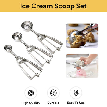 3PCs Ice Cream Scoop Set