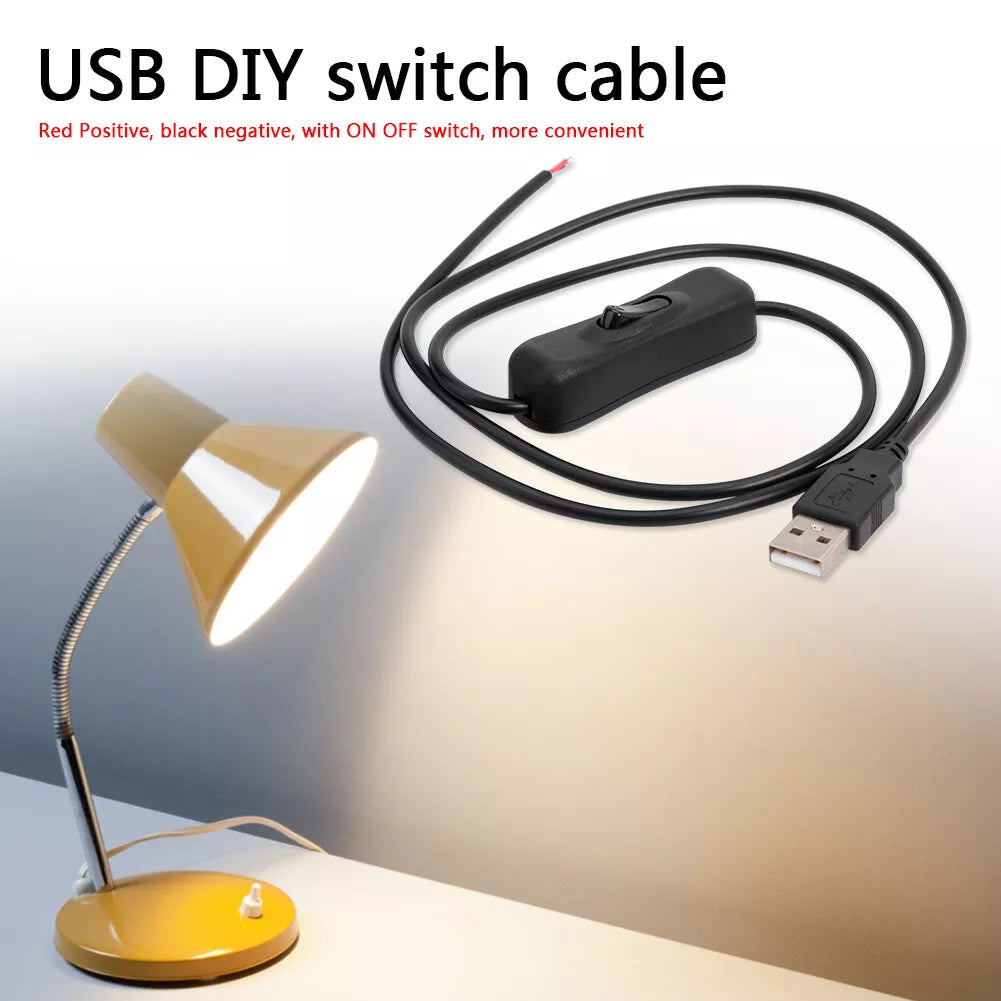 Instant Power Management USB ON/OFF Switch Cable Extension Device (2pcs) Prily