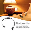 Instant Power Management USB ON/OFF Switch Cable Extension Device (2pcs) Prily