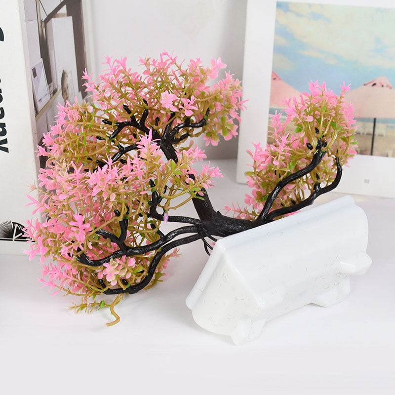 Japanese Blooming Bonsai Tree Decoration (artificial) Prily