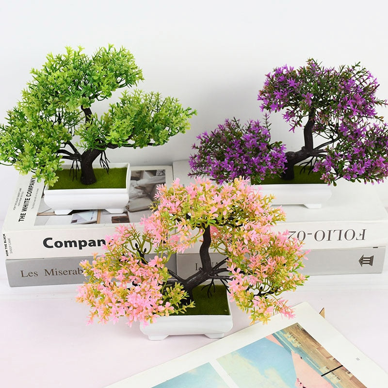 Japanese Blooming Bonsai Tree Decoration (artificial) Prily