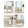 Japanese Retractable (Punch-Free) Space-Saving Clothes-Drying stainless steel Clothesline Prily