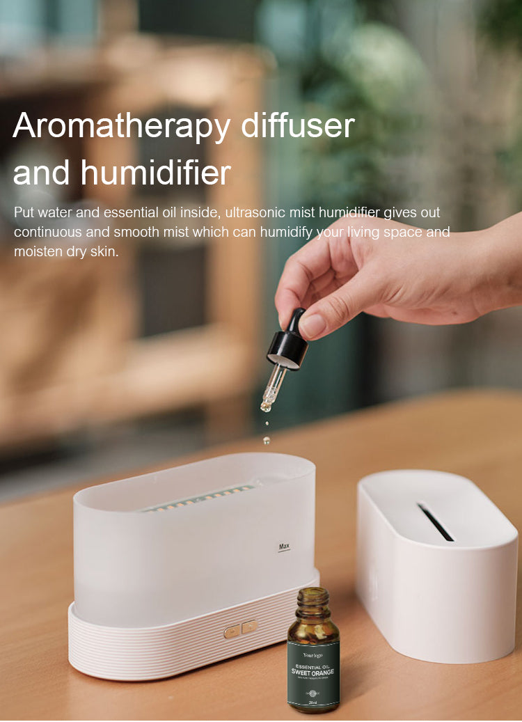 Kinscoter™ Ultrasonic Flame Humidifier Prily