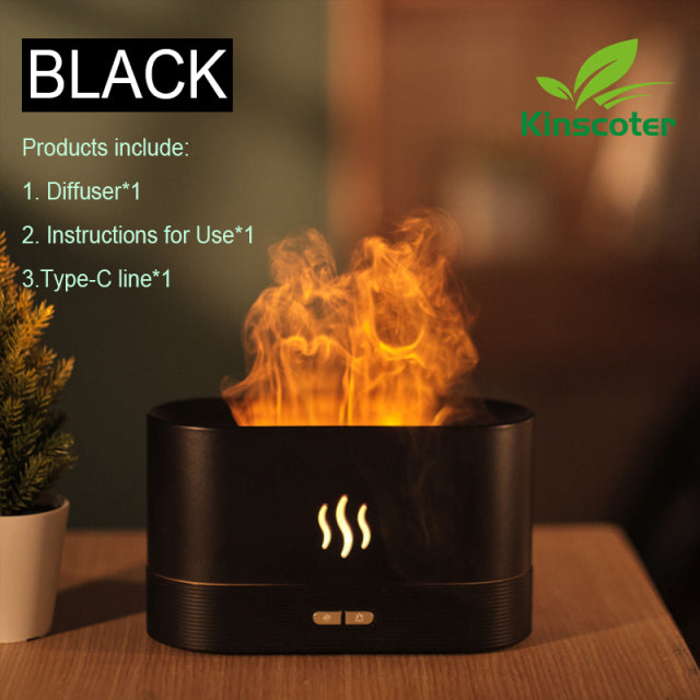 Kinscoter™ Ultrasonic Flame Humidifier Prily