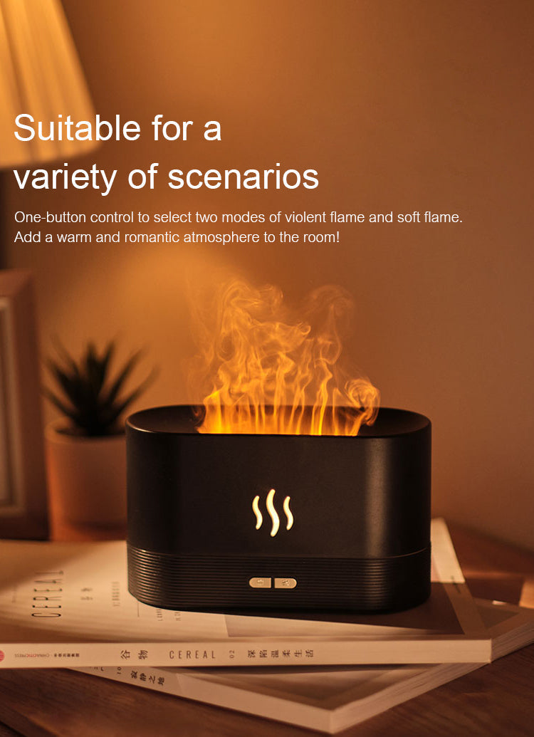 Kinscoter™ Ultrasonic Flame Humidifier Prily