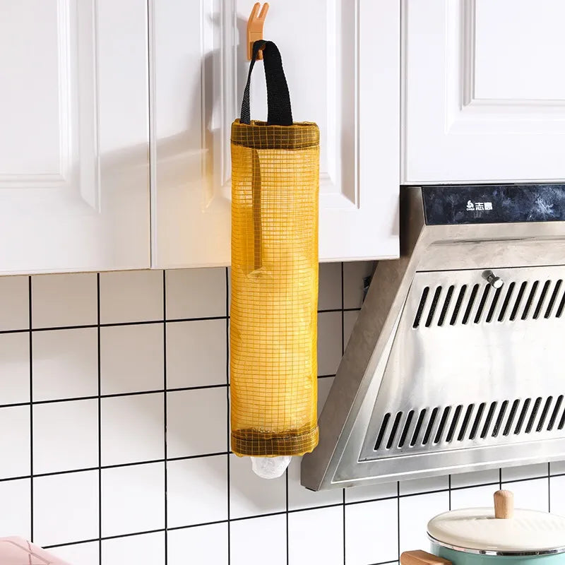 Kitchen Plastic Bag Hanging Organizer (3pcs set) Prily