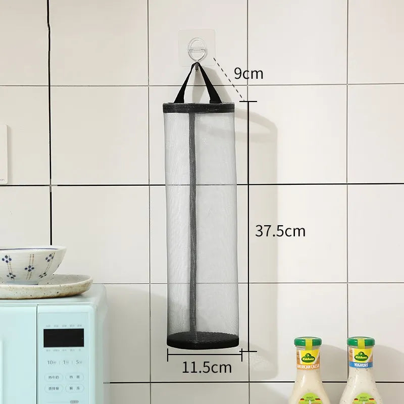 Kitchen Plastic Bag Hanging Organizer (3pcs set) Prily