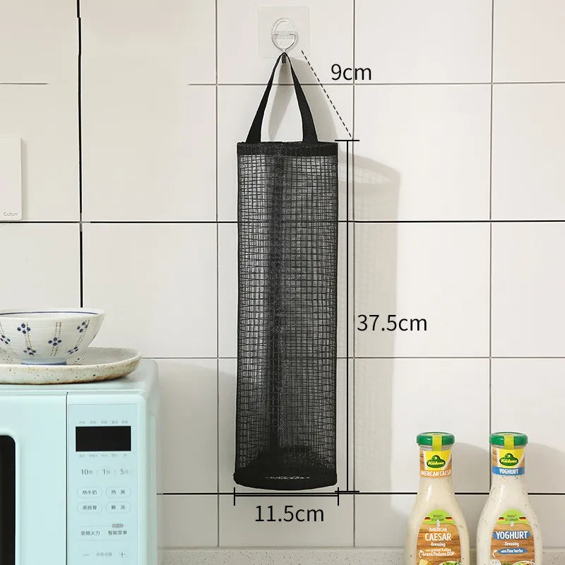 Kitchen Plastic Bag Hanging Organizer (3pcs set) Prily