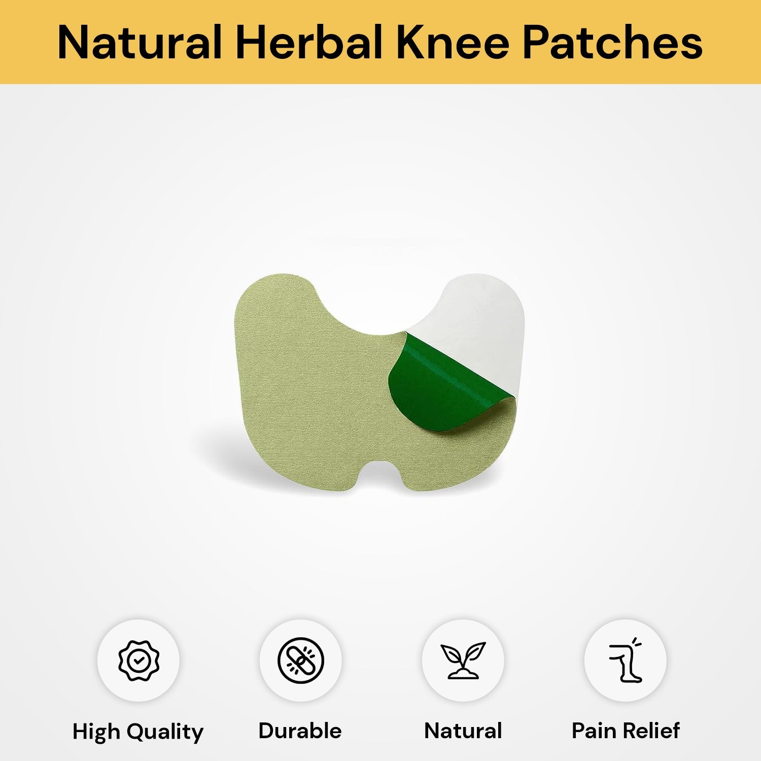 12PCs Natural Herbal Knee Patches