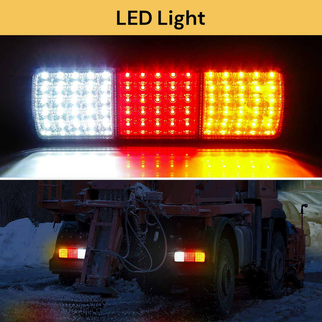 2PCs 75 LEDs Tail Lights