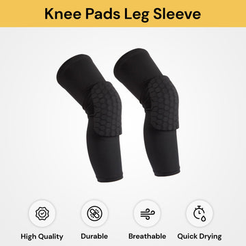 Pair Of Compression Knee Pads Leg Sleeve