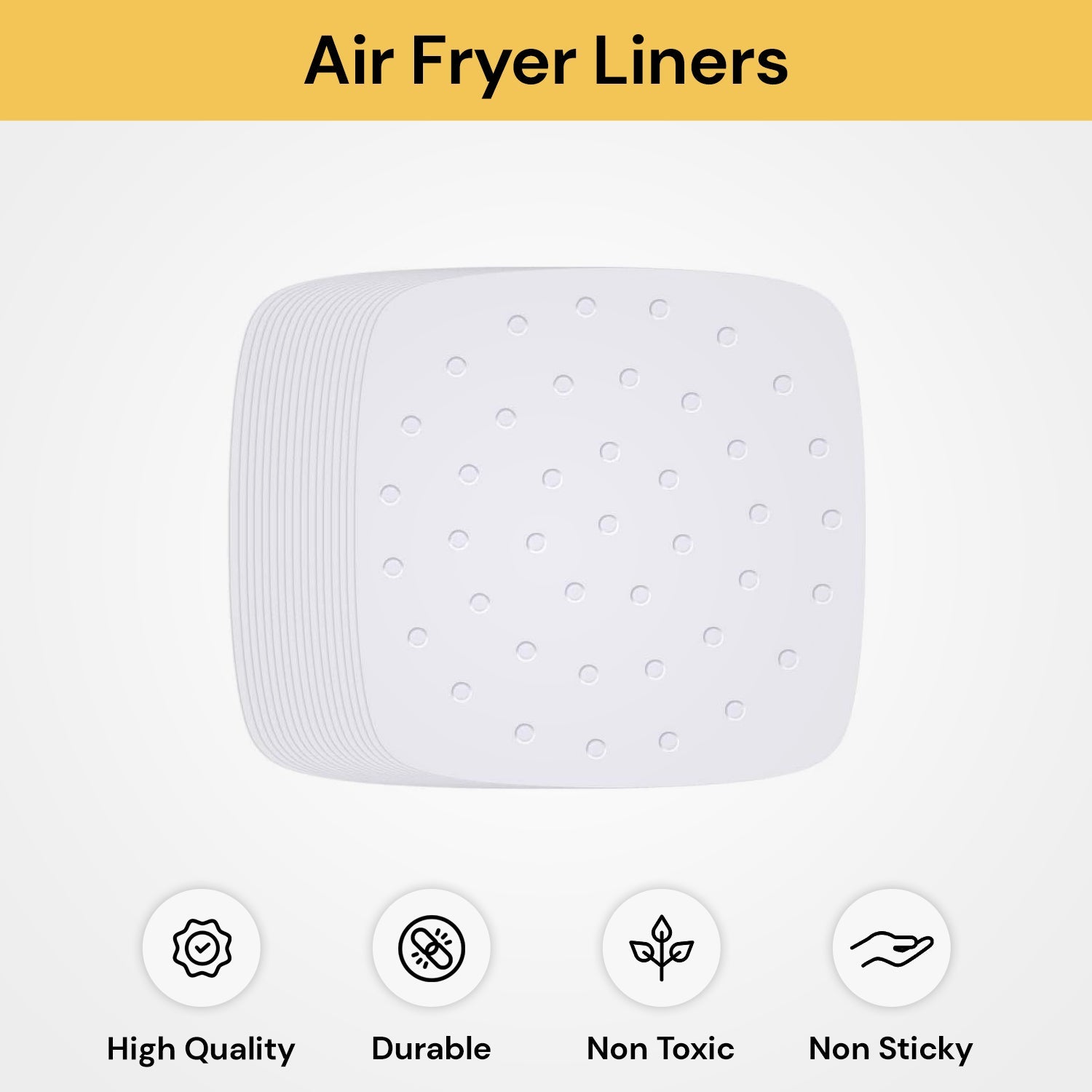 100PCs Air Fryer Liners