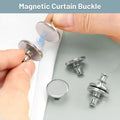 Magnetic Button Nail Free Detachable Window Curtain Prily