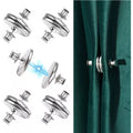 Magnetic Button Nail Free Detachable Window Curtain Prily