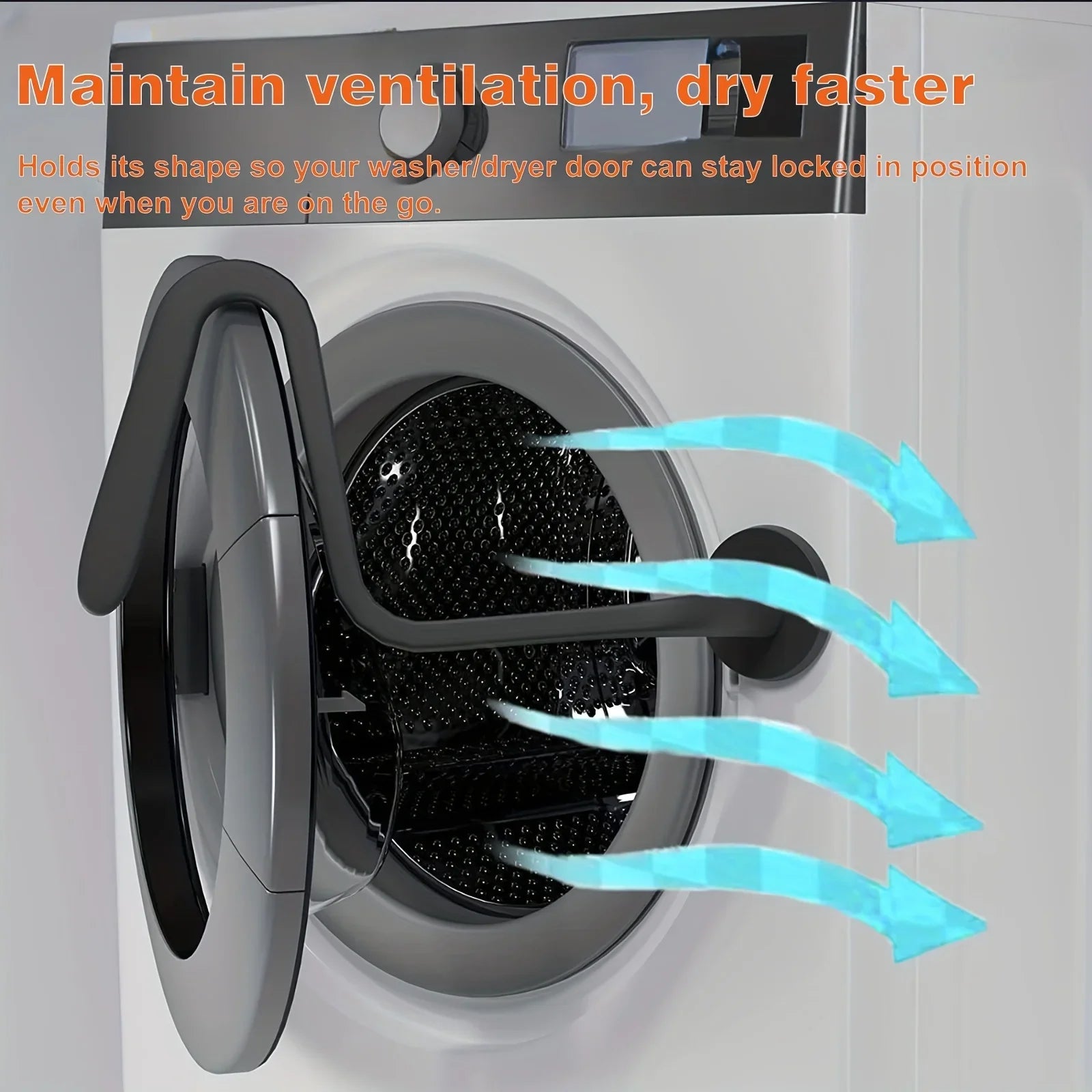 Magnetic Flex Design Front Load Washer Door Stoper/ Holder Prily