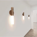 Magnetic Wooden Style Portable Rechargeable LED Wall Lamp Prily