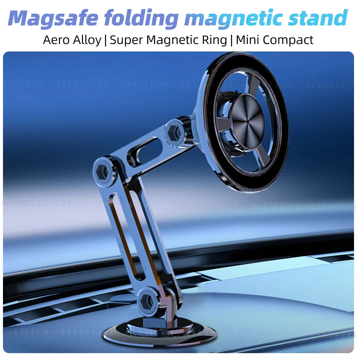 Magsafe Rotatable & Expandable Metal Magnetic Universal Car Phone Mount Prily