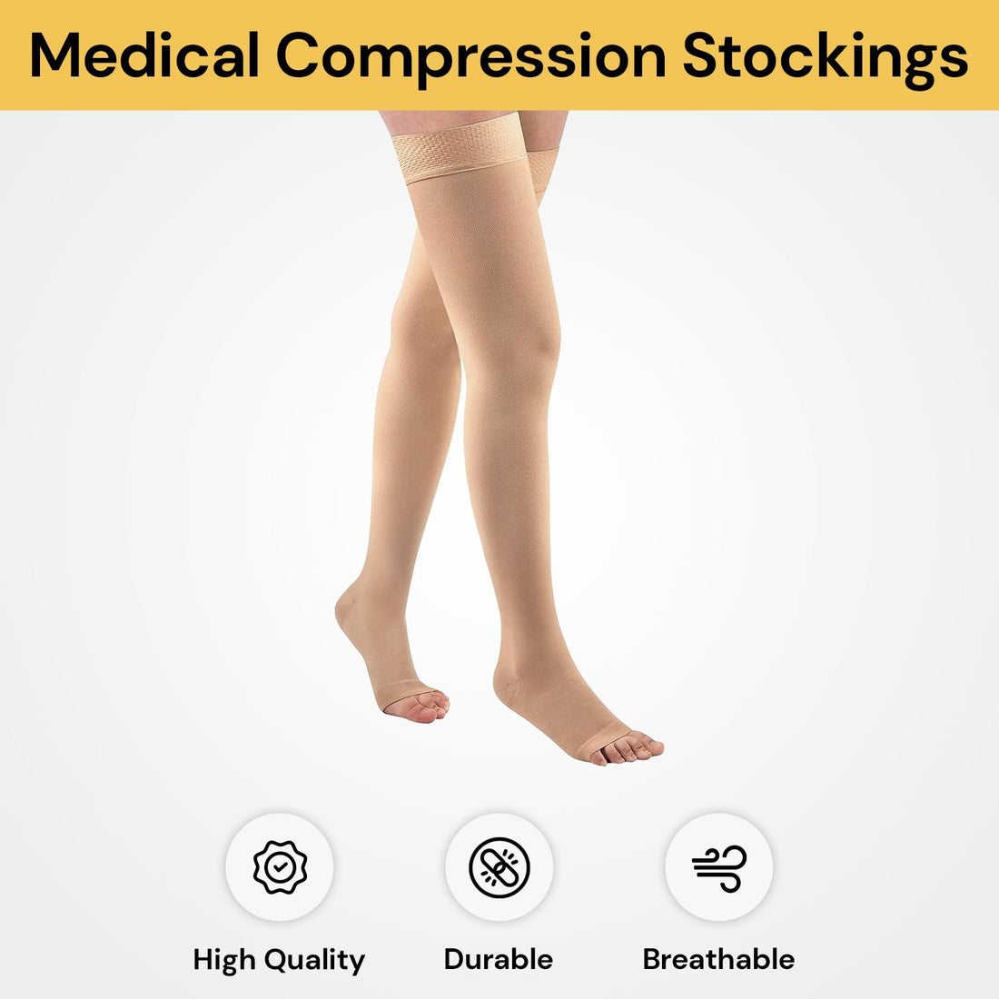 Pair Of Medical Compression Stockings