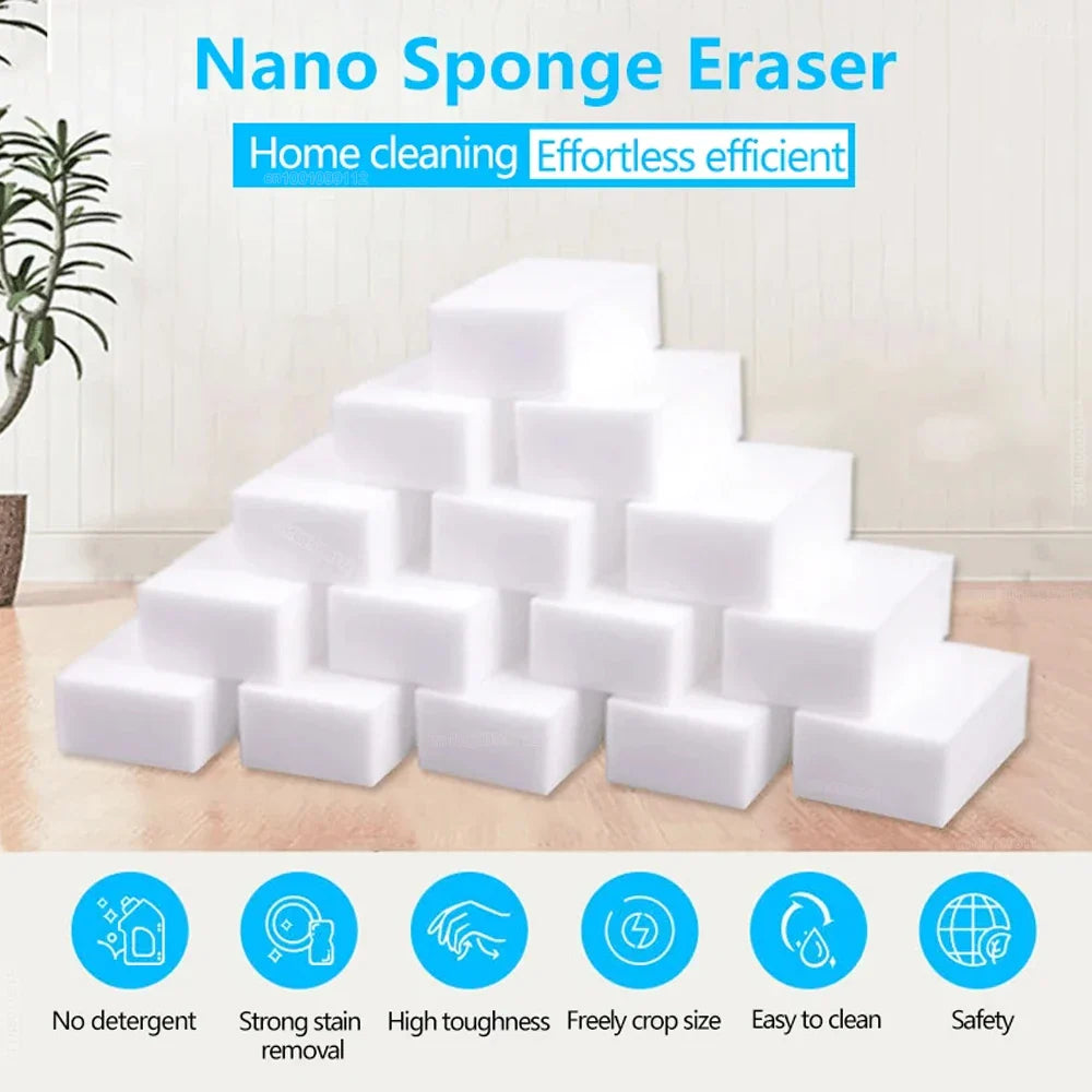 Melamine Multi-Household Magic Eraser Sponge Cleaner (100 pcs) Prily