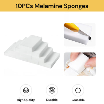 10PCs Melamine Sponges 