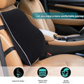 Memory Foam Lumbar Support Car Seat / Chair Pain Relief Cushion Prily