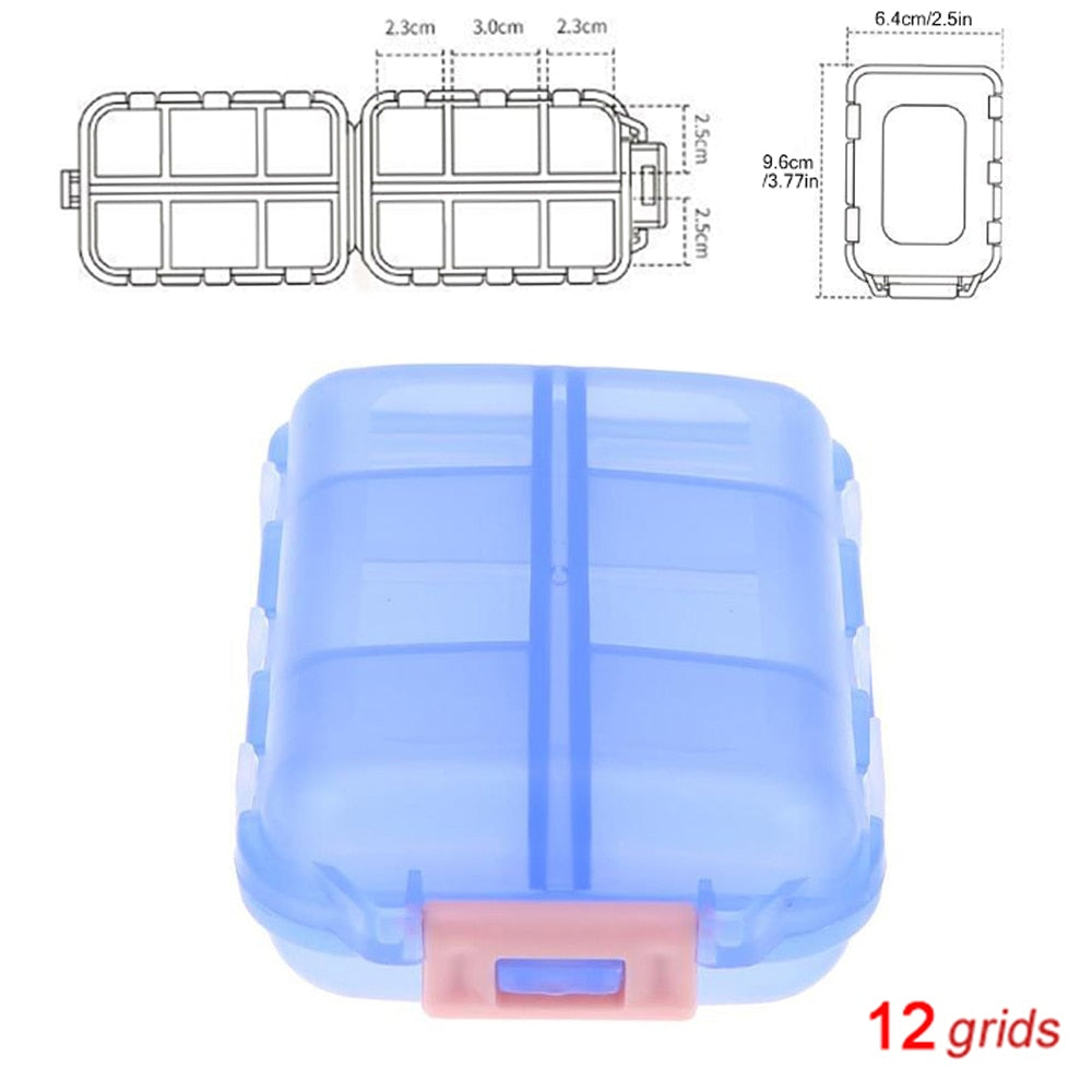 Moisture Proof Travel Pill Organizer Prily