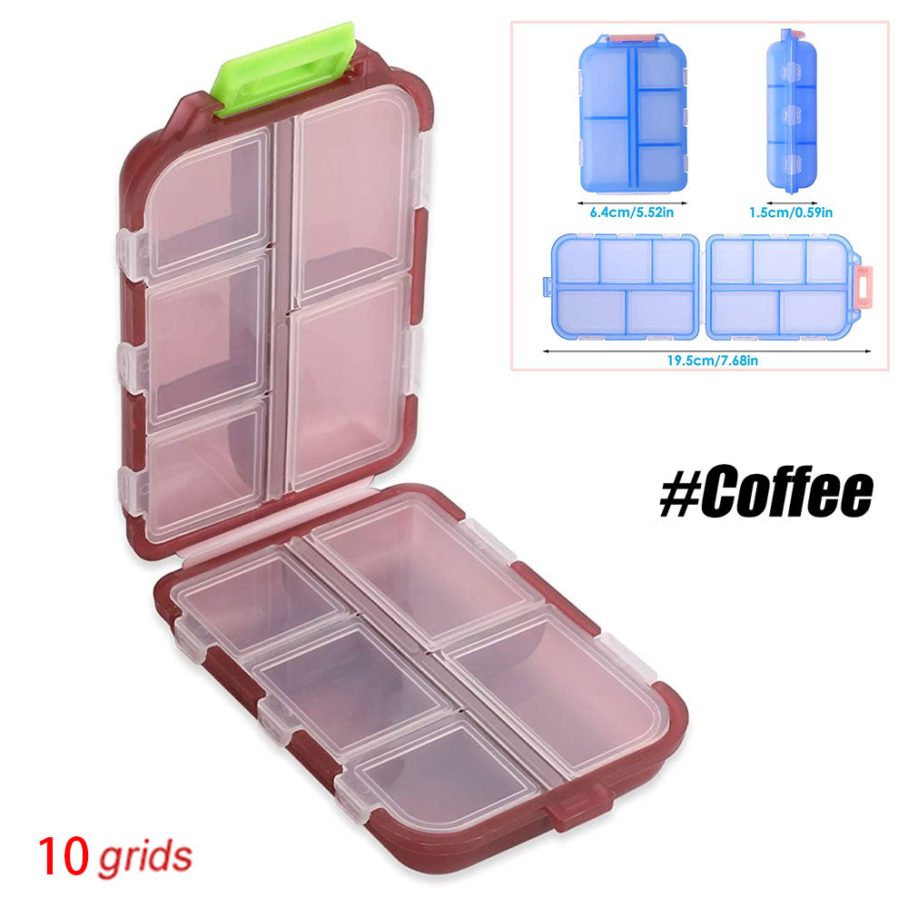 Moisture Proof Travel Pill Organizer Prily