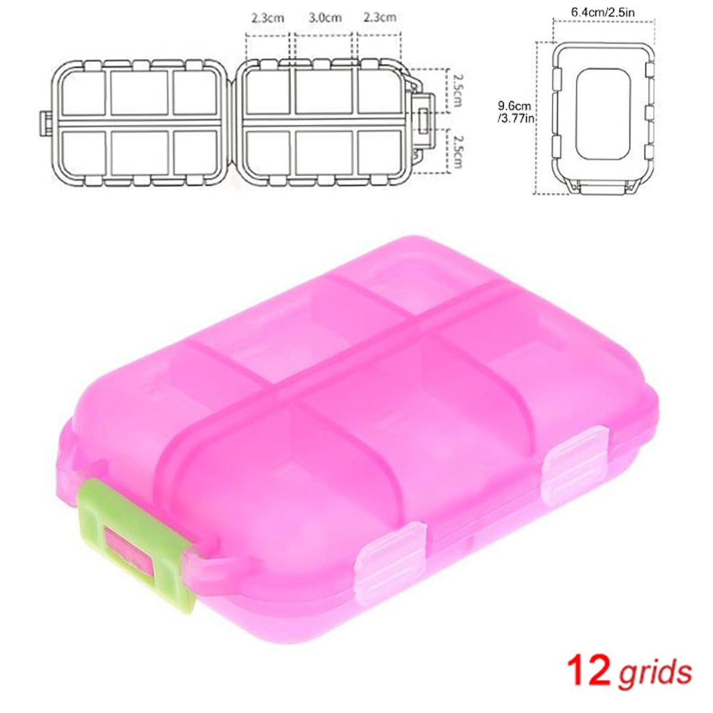 Moisture Proof Travel Pill Organizer Prily