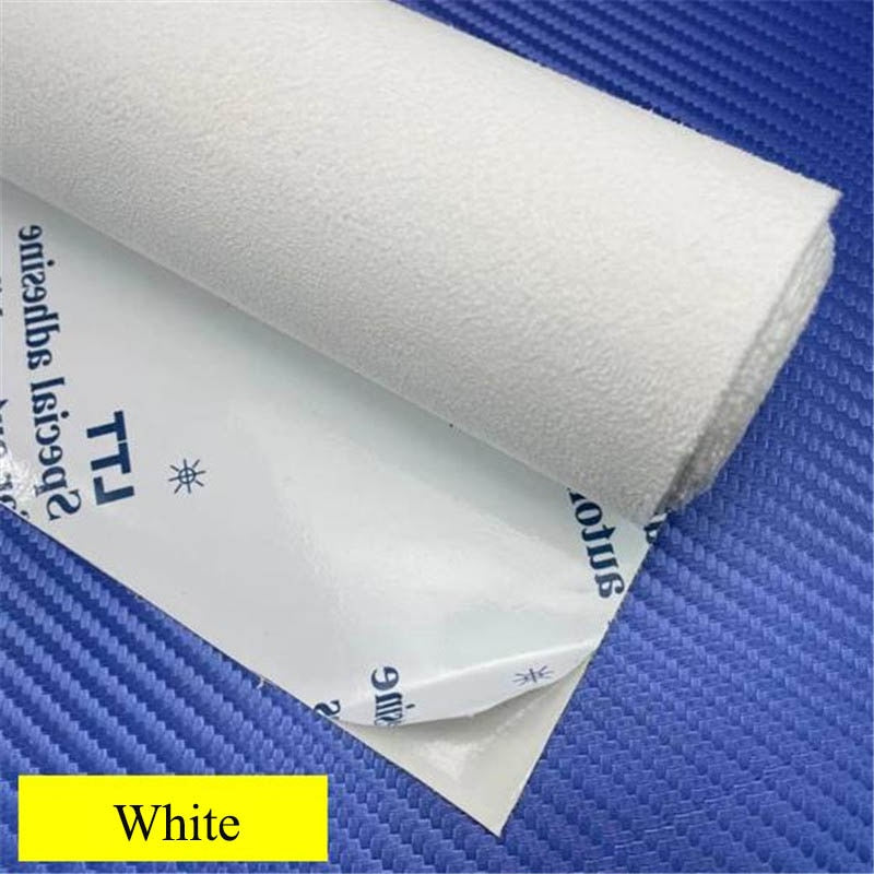 Multi-Functional DIY Car Interior Self-Adhesive Suede Fabric Prily