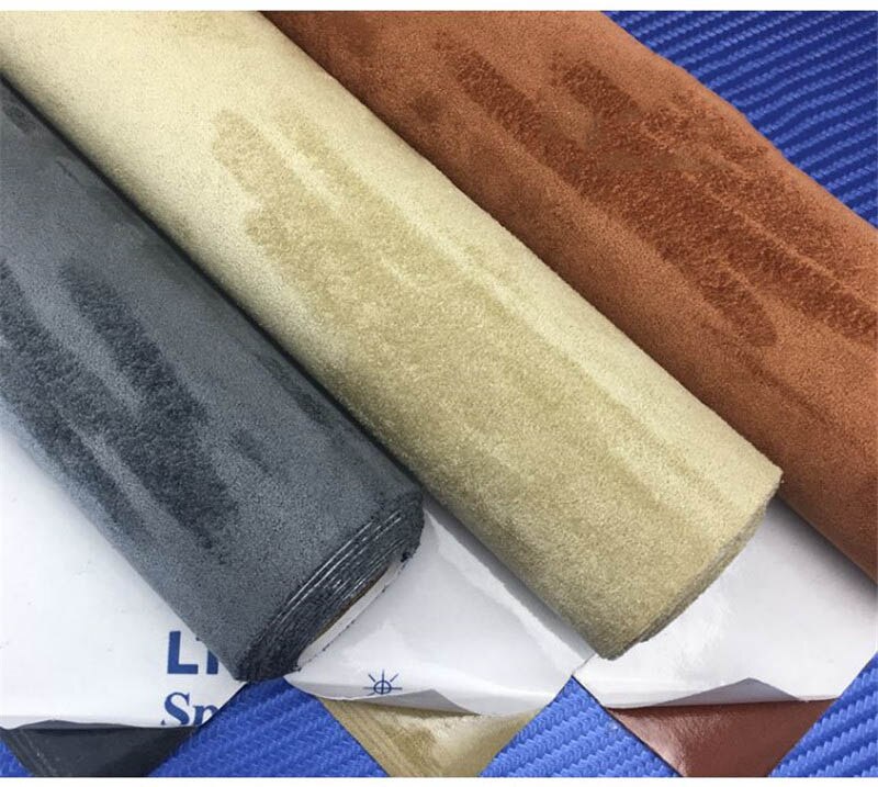 Multi-Functional DIY Car Interior Self-Adhesive Suede Fabric Prily