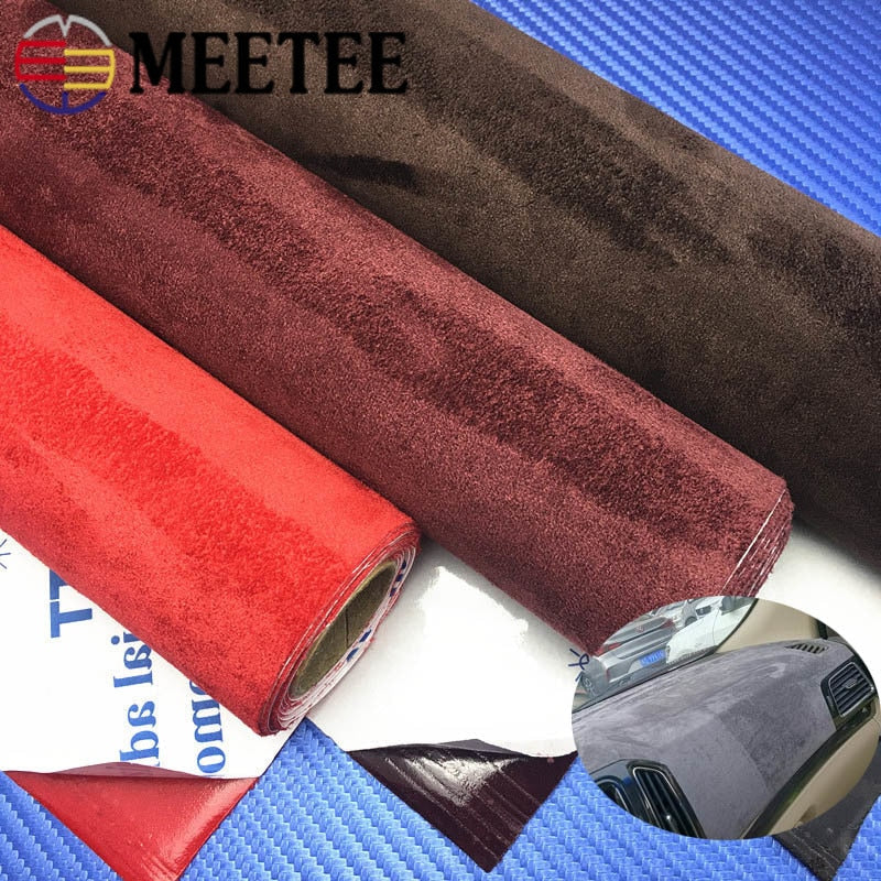 Multi-Functional DIY Car Interior Self-Adhesive Suede Fabric Prily