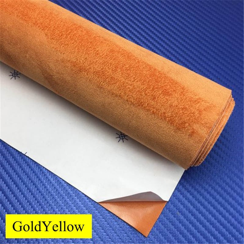 Multi-Functional DIY Car Interior Self-Adhesive Suede Fabric Prily