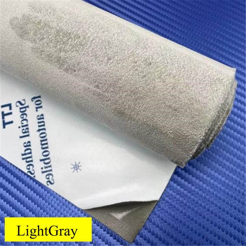 Multi-Functional DIY Car Interior Self-Adhesive Suede Fabric Prily