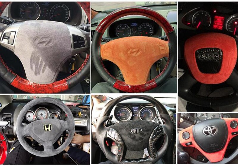 Multi-Functional DIY Car Interior Self-Adhesive Suede Fabric Prily