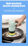 Multi-functional Rechargeable Electric Scrubber Cleaning Brush Prily