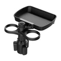 Multifunctional 360° Adjustable Car Snack Tray with Dual Cup Holder Prily