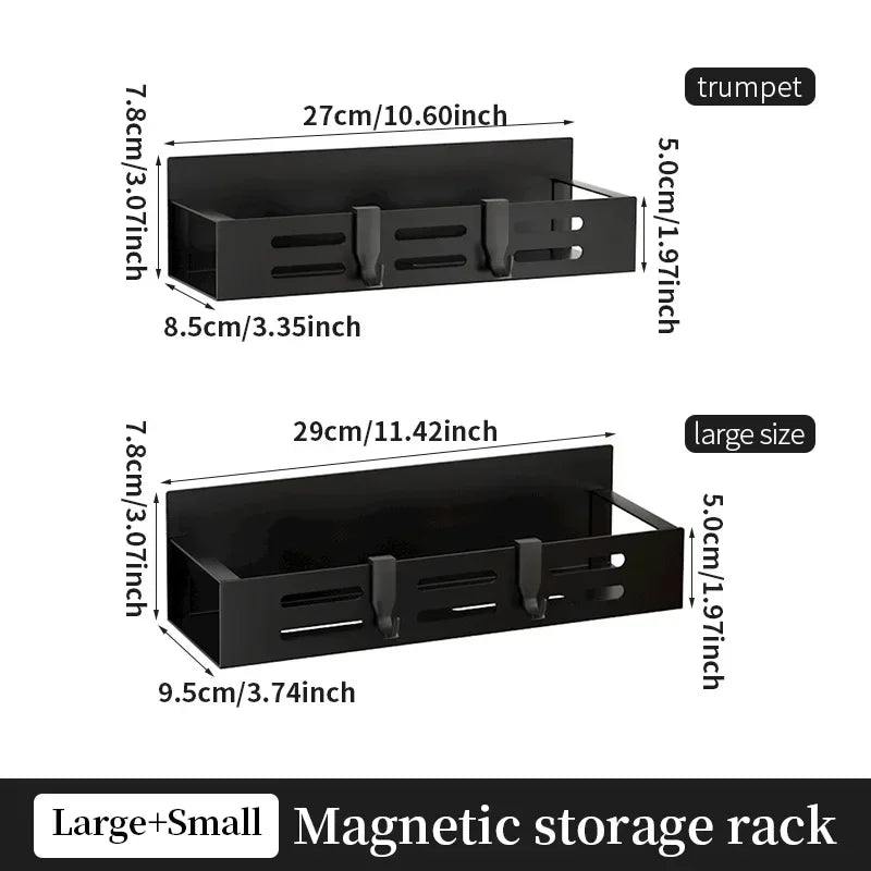 Multifunctional Magnetic (Non-Punching Installation) Storage shelves (2 pcs set ) Prily