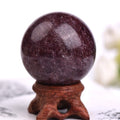 Natural Dream Crystal Quartz Ball With Decorative Base Prily